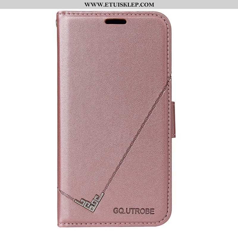 Etui Folio do Xiaomi Redmi Note 10 Pro Sztuczna Skóra Gq.utrobe